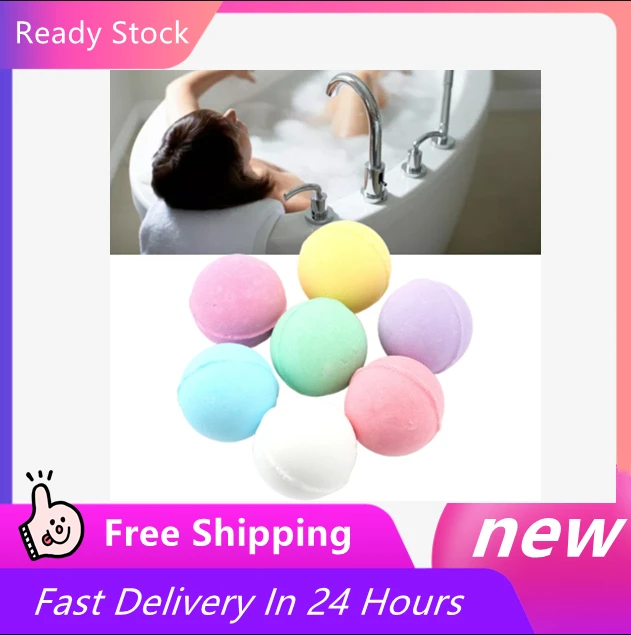 5Pcs/set 10G Bubble Small Bath Bombs Body Stress Relief Exfoliating Moisturizing Fragrances Aromatherapy Spa Salt Ball