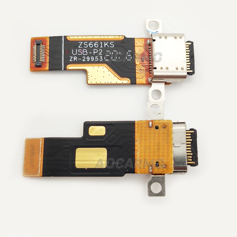 Aocarmo For ASUS ROG Phone 3 ZS661KS ROG3 III Type-C USB Charger Dock Charging Port Connector Flex Cable