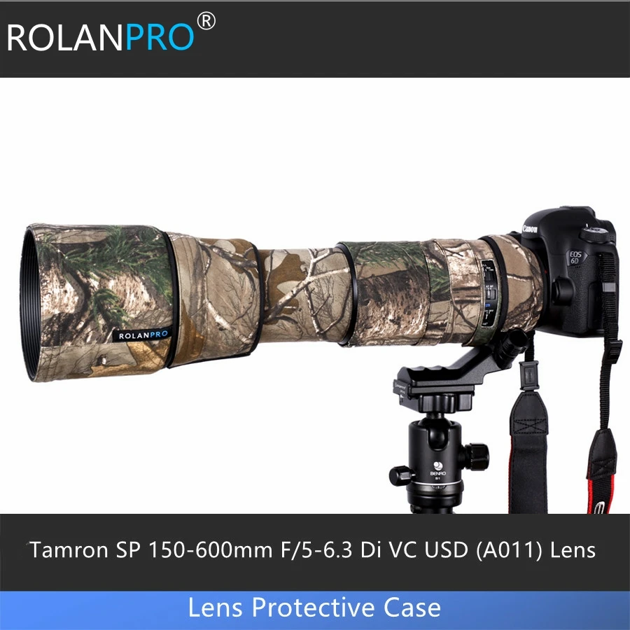 

Camera Lens Camouflage Rain Cover For Tamron SP 150-600mm F/5-6.3 Di VC USD (A011) lens Rain Cover protective case