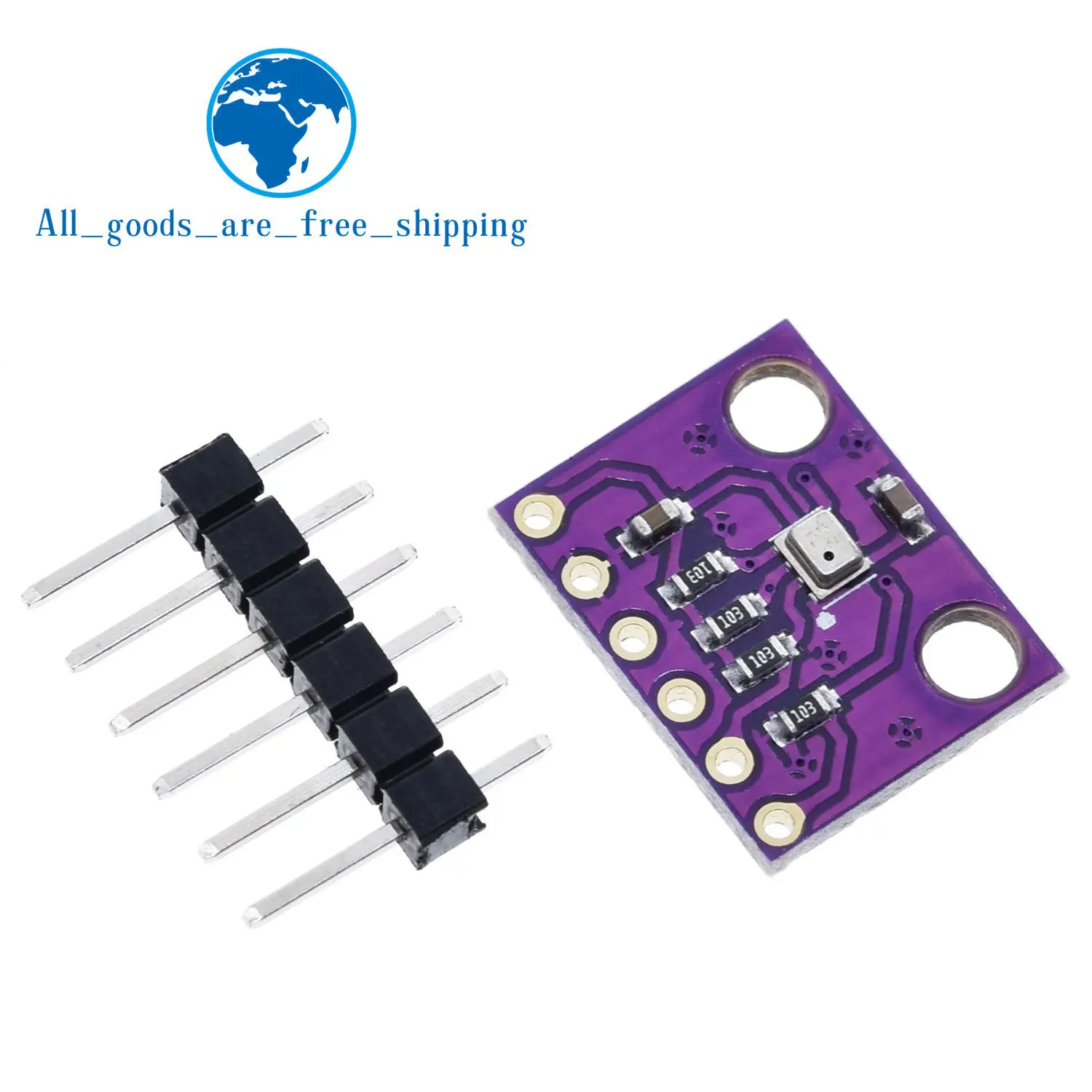 Sensor Digital de Pressão Barométrica Altitude, Alta Precisão, Módulo Atmosférico, Arduino, GY-BMP180-3.3, I2C, SPI, BMP280 3.3