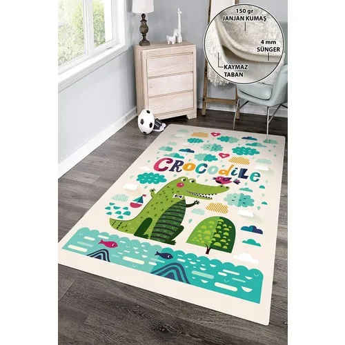 80 cm x 120 cm Colizon Decorative Washable Non-Slip Bottom Children Rug KD-656