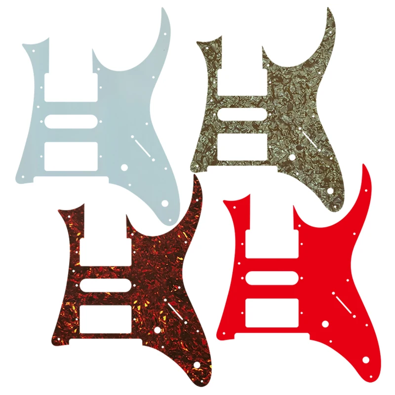 Pleroo Custom Guitar Parts - For MIJ Ibanez RG 350 DX Guitar Pickguard HSH Humbucker Pickup Scratch Plate Flame Pattern