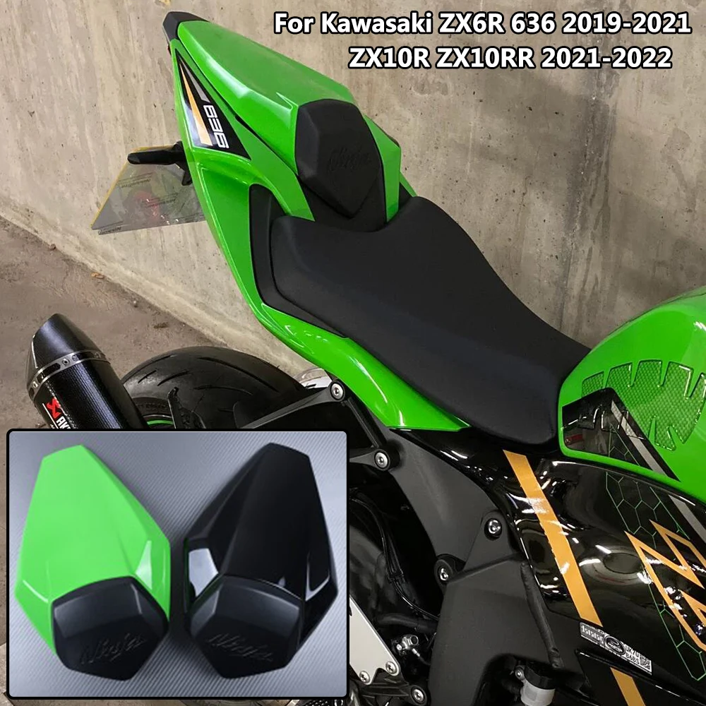 

2020 ZX6R 636 Seat Cover Cowl Fairing Rear Passenger Pillion For Kawasaki Ninja ZX-6R ZX 6R 2019 ZX10R ZX10RR 2021 Carbon Fiber