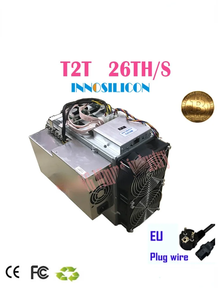 ETH BTC INNOSILICON-minero antiguo de Bitcoin de Bitcoin, SHA256 con PSU S9, S11, S15, S17, T9 +, T15, T1, T2T 26/s