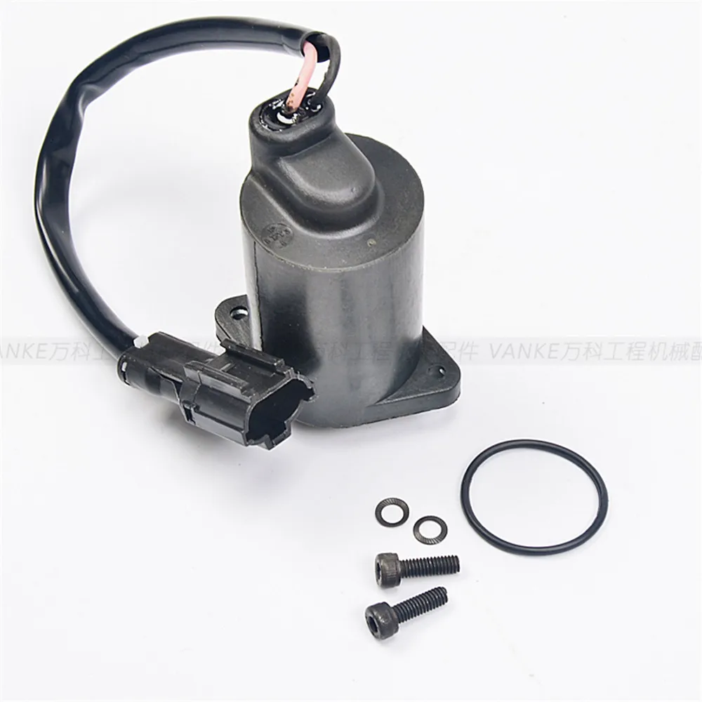 For excavator Case Sumitomo SH200 210 240 280 350A5 rotary solenoid valve walking pilot rotation