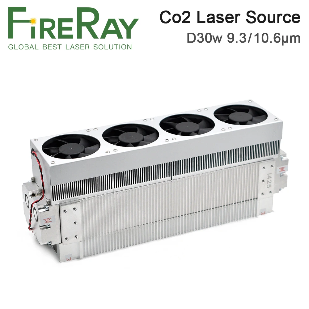 FireRay DAVI CO2 Laser RF moduł 30W 10.6um źródło laserowe Metal Co2 rura laserowa dla CO2 Laser maszyna do grawerowania i znakowania