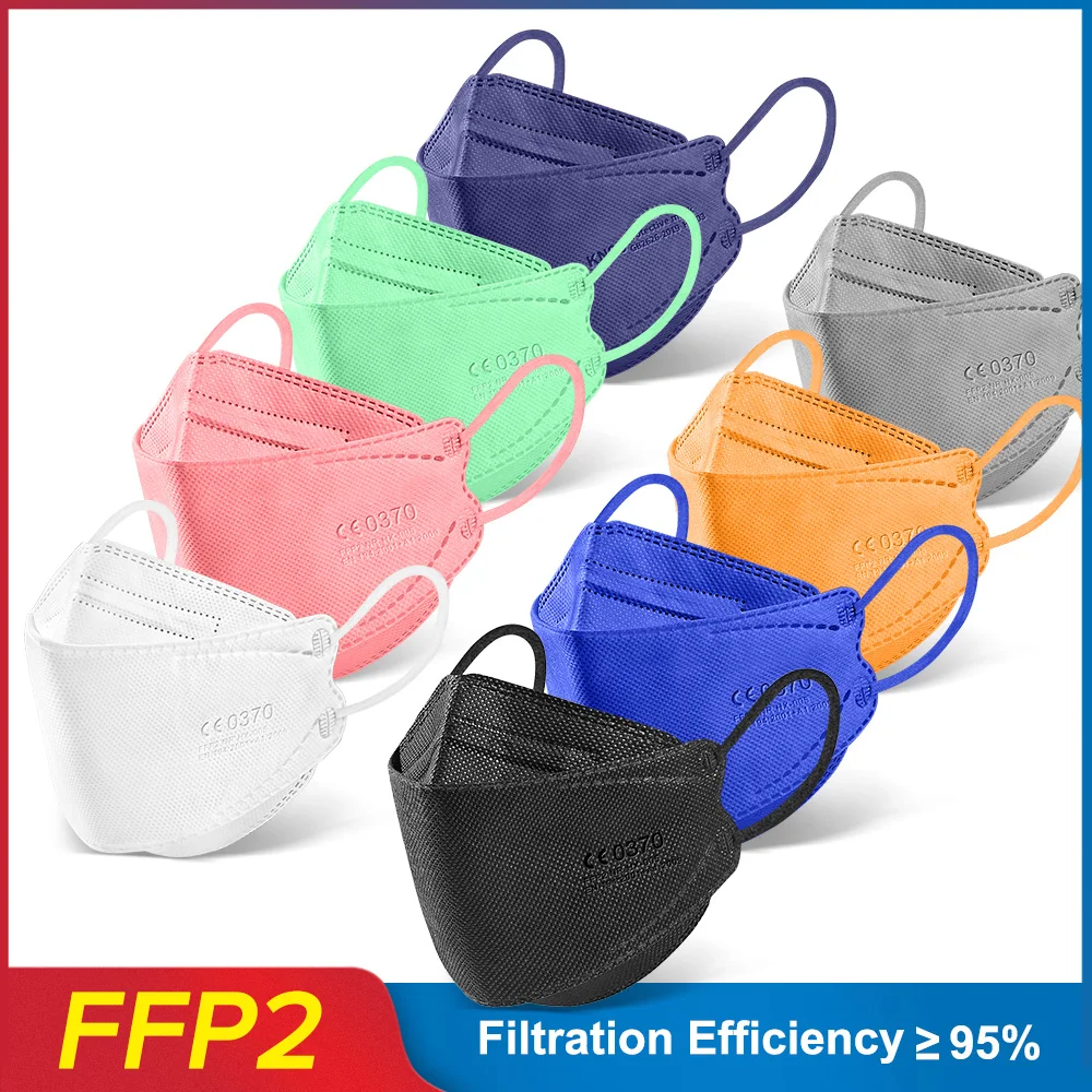 mascarillas fpp2 niños CE FFP2 face Masks Children KN95 4 Layers Filter Protective mask mascarilla fpp2 homologada Kids mask