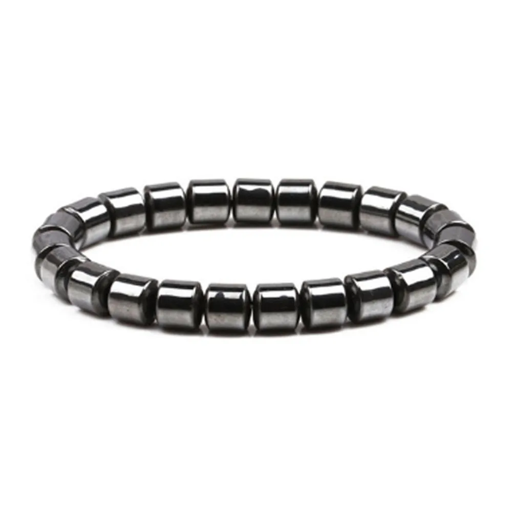 Magnetic therapy Health care Loss Weight Effective Black Stone Bracelets slimming Stimulating Acupoints Arthritis Pain Relief