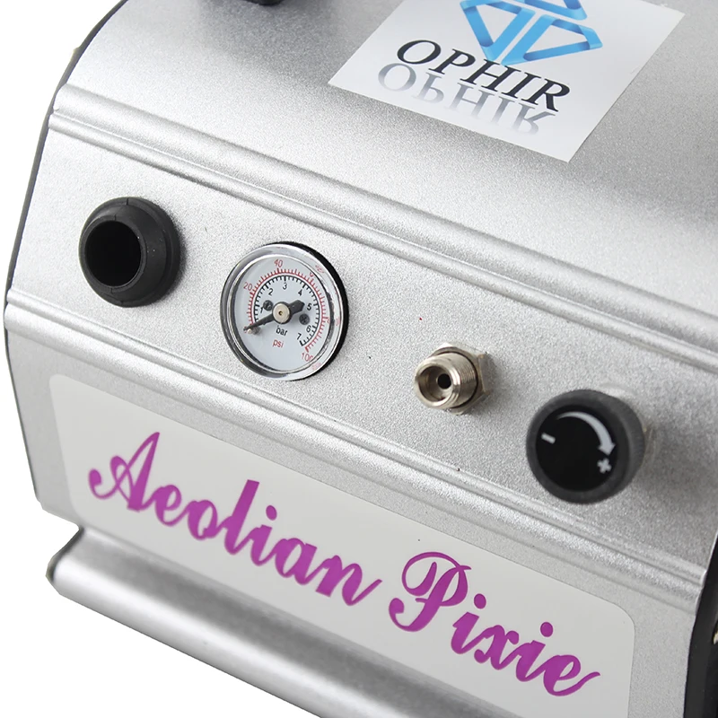 OPHIR 220V Mini Air Compressor Set for Airbrushing Tattoo Body Paint Makeup Nail Art Hobby Cake Decoration AC088