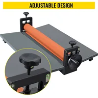 SucceBuy 25.6"x1" Manual Cold Roll Laminator Machine Sheets Document Plasticizer Fits Poster Painting Photo Book Cover A3 A4 Paper 5