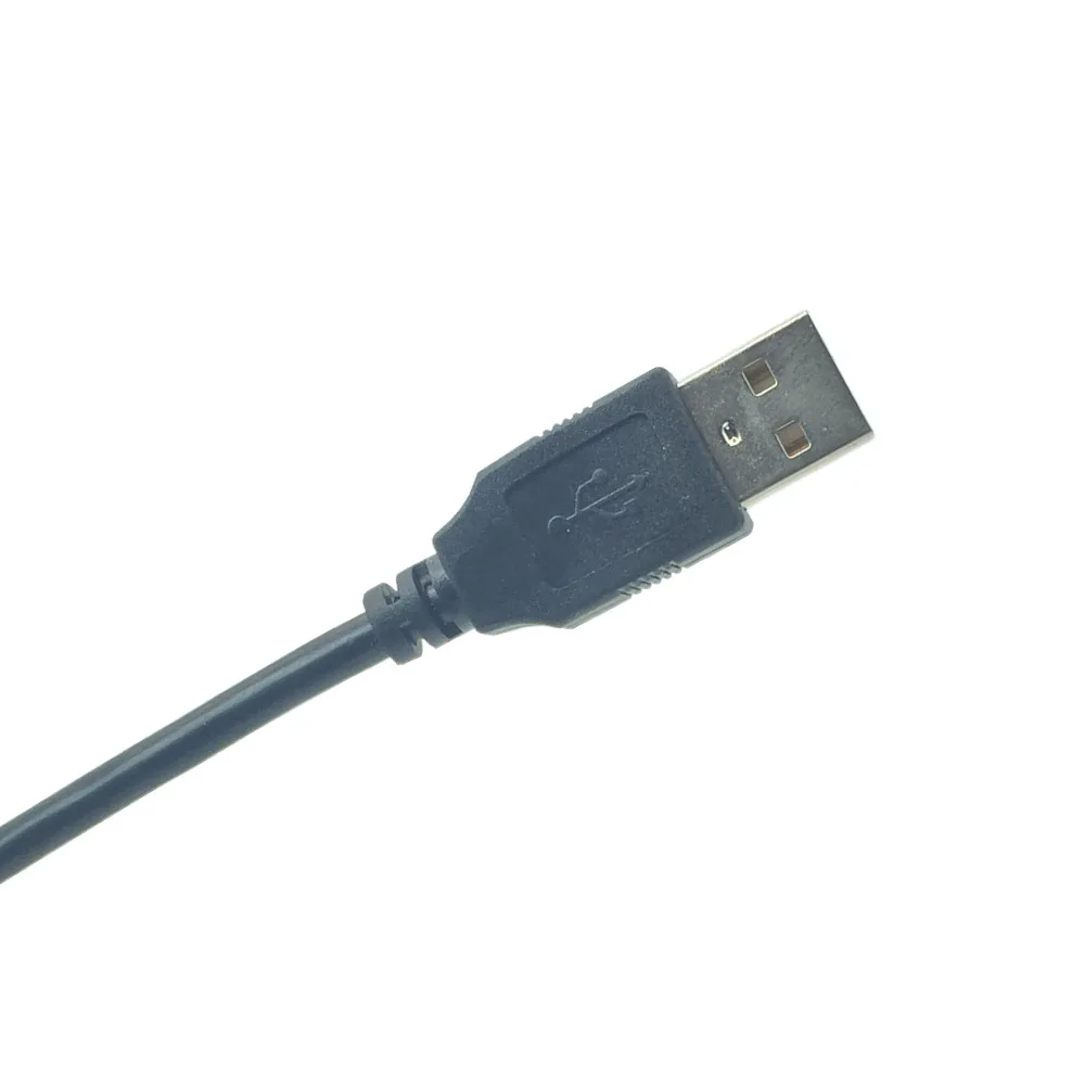 나사 패널 장착 구멍이 있는 듀얼 USB 2.0 암수 연장 케이블, 0.25m, 0.5m