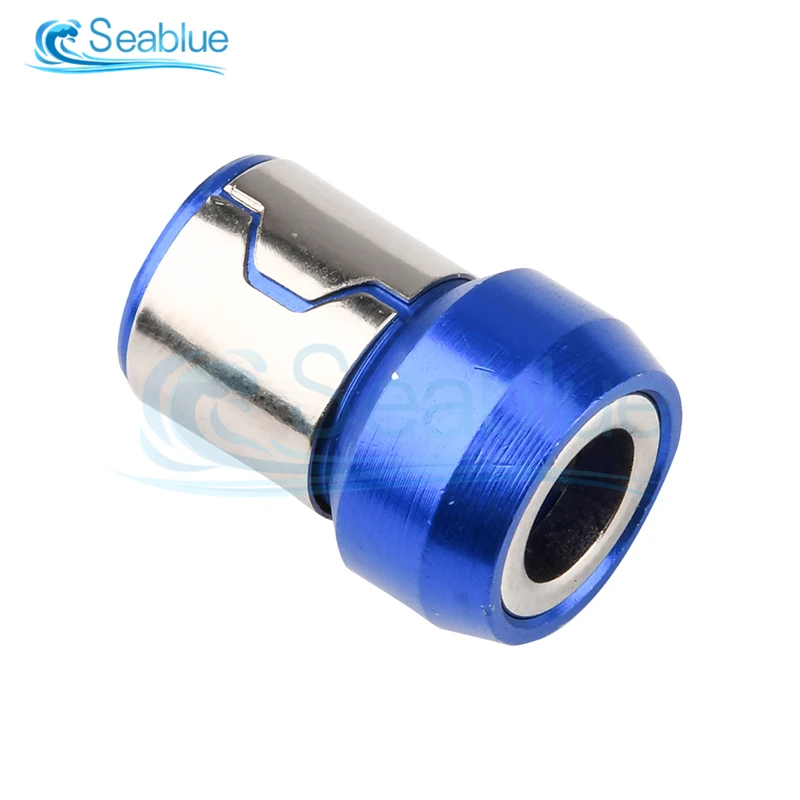 Universal Magnetic Ring 1/4” Metal Screwdriver Bit Magnetic Ring For 6.35mm Shank Anti-Corrosion Drill Bit Magnet Powerful Ring