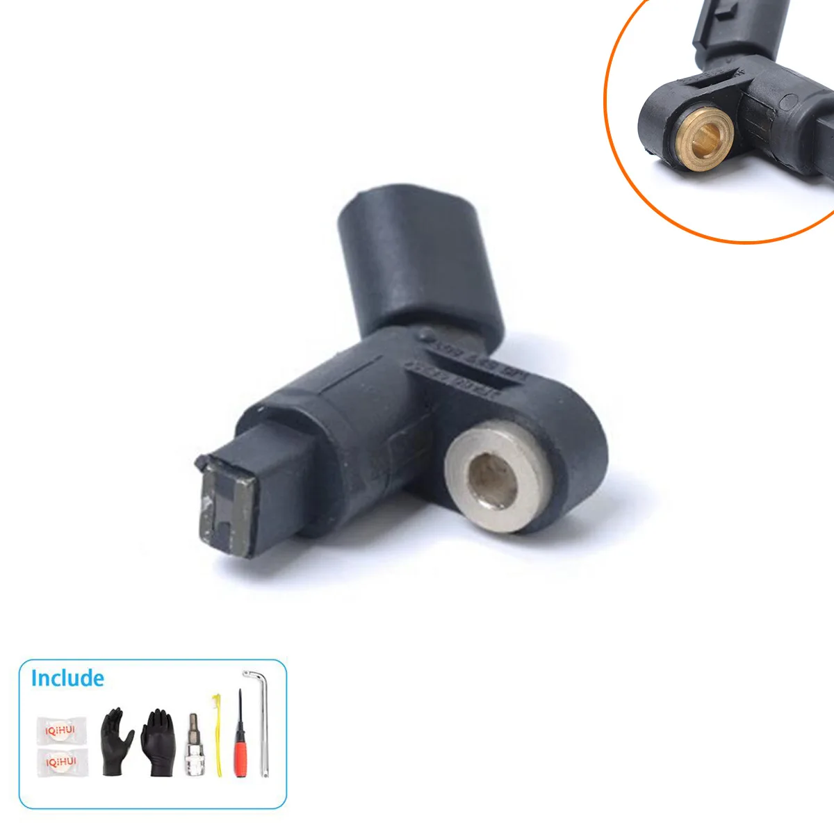 Sensor / Left front wheel sensor Applicable For Volkswagen / Audi / ABS wheel speed sensor anti-lock sensor