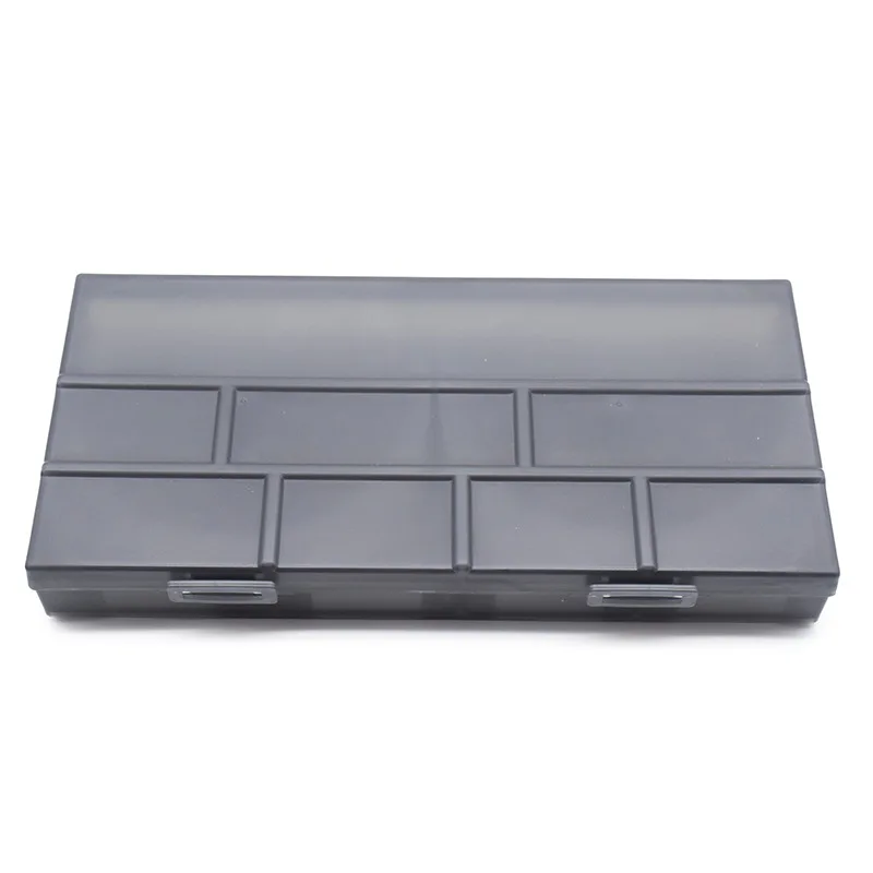 Hairdressing Tools Storage Box Multi Grid Compartment Organizer Comb Hairclips Storage Case Nail Accessories Container