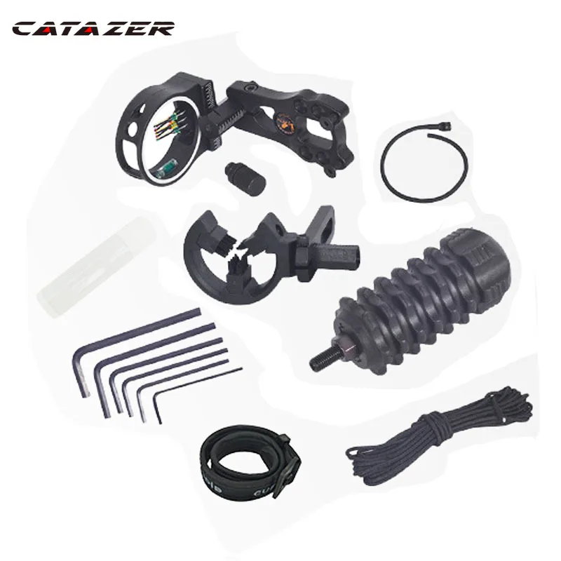 

Compound Bow Accessories Archery Rangefinder Five-Pin Sight Outdoor Hunting Bow Sight Sight Bow Accessories