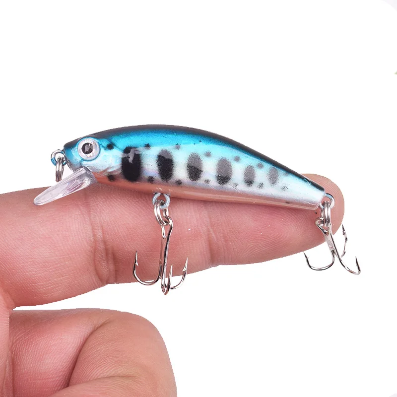 1PCS Minnow Fishing Lures 55mm 6g Slowly Sinking Wobblers Artificial Hard Bait Bass Pike Carp Crankbait Winter Fishing Tackle