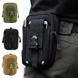 Camping Waist Belt Bag Outdoor Military Keychain Tactical Holster Climbing Bag Sport Wallet Pouch Purse Phone Case For Travel