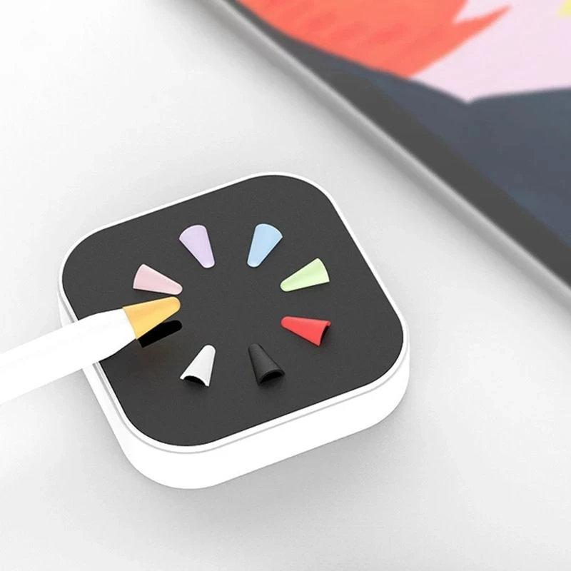 8 pz/lotto Touchscreen penna pennino caso per Apple matita 2a generazione Silicone matita punta copertura per matita 1St penna Cap Protector