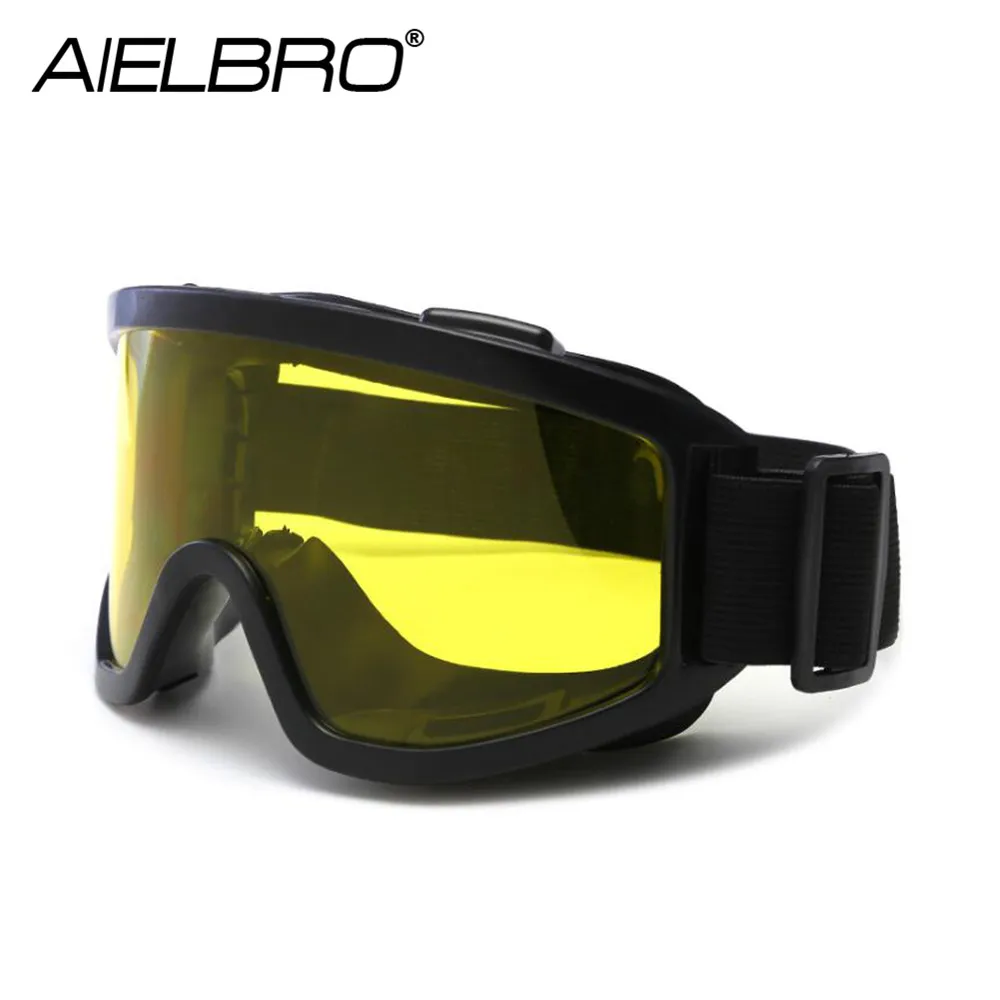 Gafas de moto de nieve a prueba de viento para exteriores, máscara de esquí, Snowboard, gafas de esquí de nieve, protección UV, gafas deportivas