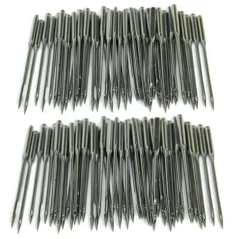 50Pcs Old fashioned Household Flat Sewing Machine Needles Craft Assorted Set Universal Fitting 130/705H, HAx1,15x1Type Accessori