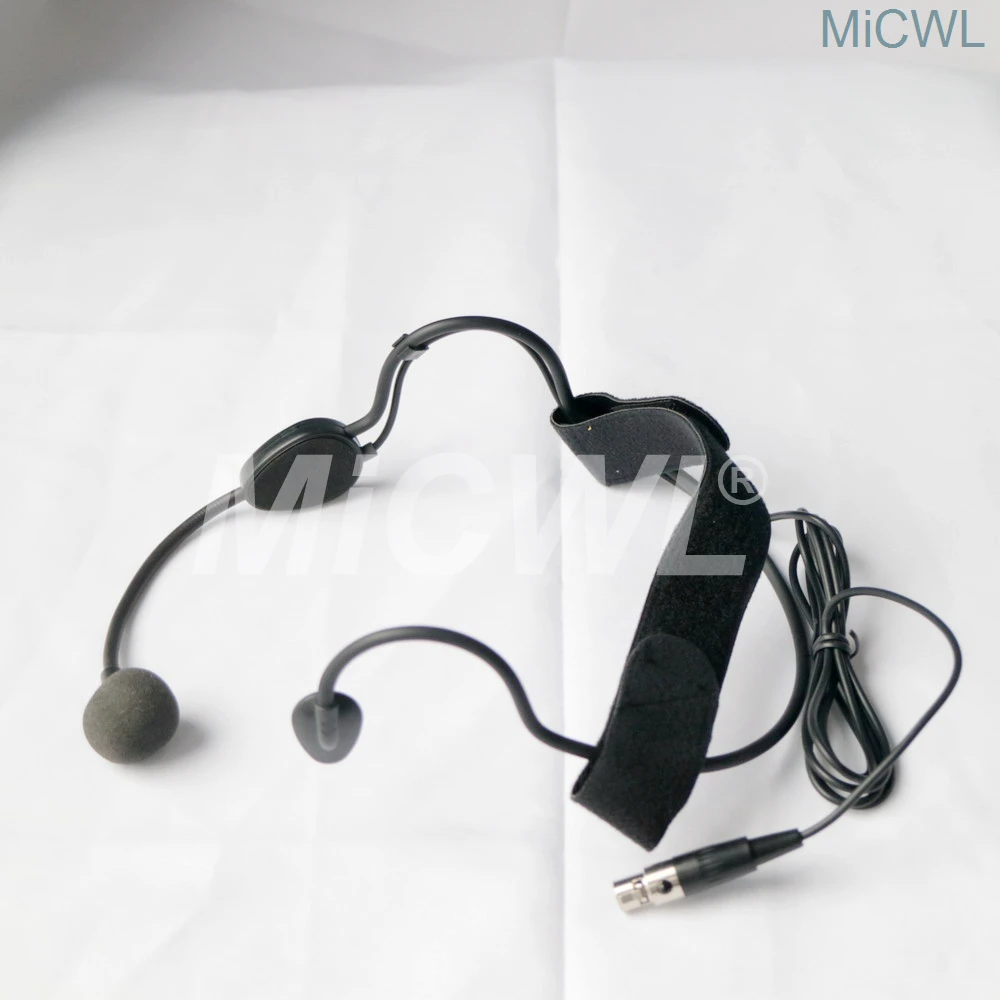 سماعة رأس SM3 ترتدي ميكروفون لـ Shure ULX SLX GLX PGX اللاسلكية BeltPack Mini TA4F Plug HeadWonr Mic