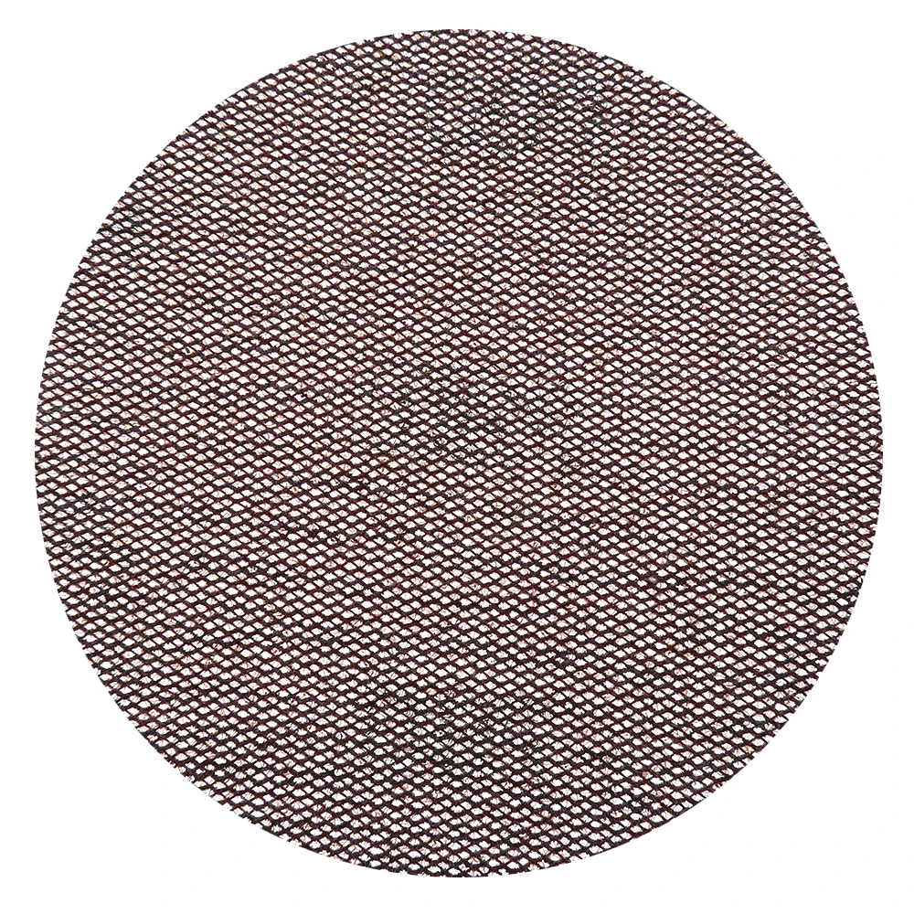 5 Inch Mesh Sanding Disc 125mm Sandpaper 80-600 Grit Hook Loop Dust-Free Anti-Blocking for Car Paint Metal Finishing Polishing