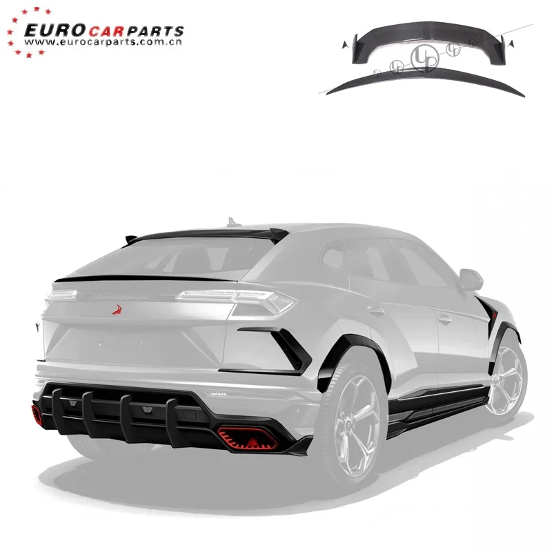 

Спойлер Urus подходит для LP Urus 2018-202020year TC стиль спойлер на крышу и спойлер для багажника сухой спойлер из углеродного волокна для Urus