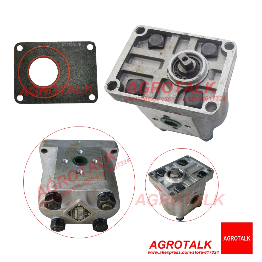 Gear pump 314 for Shenniu SN254 tractor with engine 295T, please check the shaft when make the order