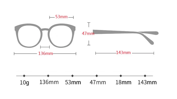 Retro Katzenauge klare Linse kurzsichtige Brille Frauen Myopie optische Brille -0.5 -1 -1.5 -2 -2.5 -3 -3.5 -4 -4.5 -5 -5.5 -6.0 – Detail 5