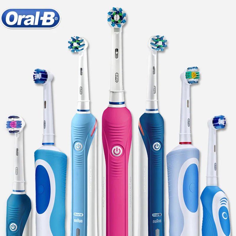 Đầu Bàn Chải Oral B Comtatiable Với Bàn Chải Đánh Răng Điện Oral-B Tay Cầm Nha Khoa Răng Kẹo Cao Su Sạch + 4 Tặng Thay Thế đầu Bàn Chải