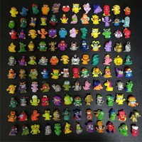 10-20pcs Original Superzings Zomlings Action Figures Dolls 3CM Super Zings Garbage Collection Toys Model for Kids Playing Gift