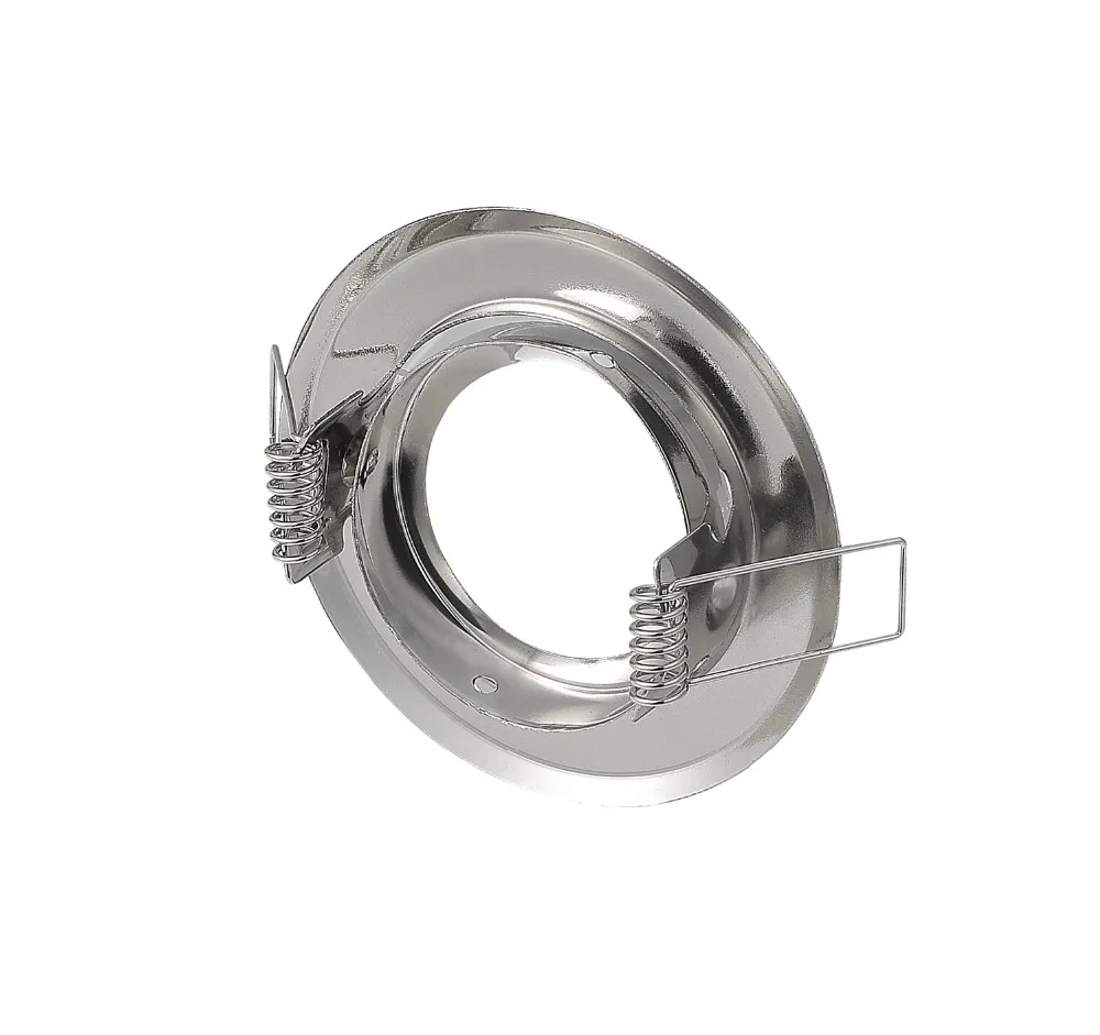 2pcs/lot Round Recessed LED Ceiling Light Adjustable Frame MR16 GU10 Bulb