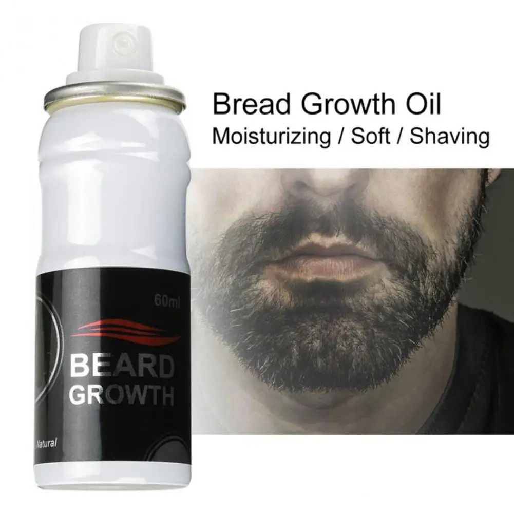 Beard Growth Essence Liquid Plant Ingredient Hair Mustache Growth Stimulator For Growing Thick Long Man Style Beard Growth Oil