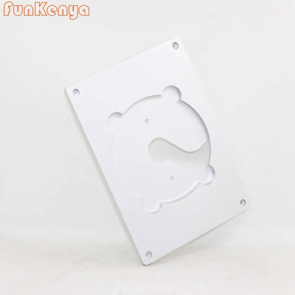 230x160mm Aluminum CDM4 DIY Tray Movement Tray Push Cover Daldheaded CD Player 213x160mm