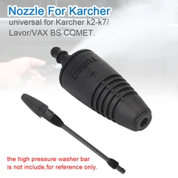 Car Washer Nozzle for Karcher K2 - K7 Lavor 18Mpa High Pressure Gun Turbo Connector Truck Cleaning Tools Motorcycle Accessories