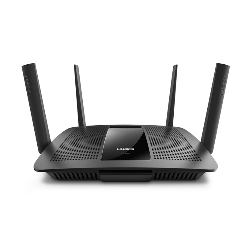 LINKSYS EA8100 v2 AC2600 Max-Stream MU-MIMO Gigabit Smart Wi-Fi 5 Router, dwuzakresowy do 2,6 Gb/s prędkości Wi-Fi, 15+ urządzeń