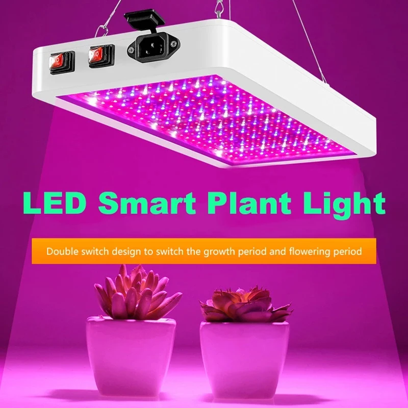 LED Grow Light 2000W Waterproof Phytolamp 2835 Leds Chip Phyto Growth Lamp 265V Full Spectrum Plant Lighting For Indoor Plant L