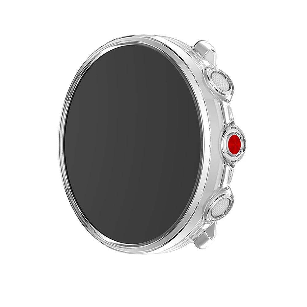 Защитный чехол прозрачный мягкий ТПУ полуплакированный защитный чехол для часов Polar Vantage M/M2