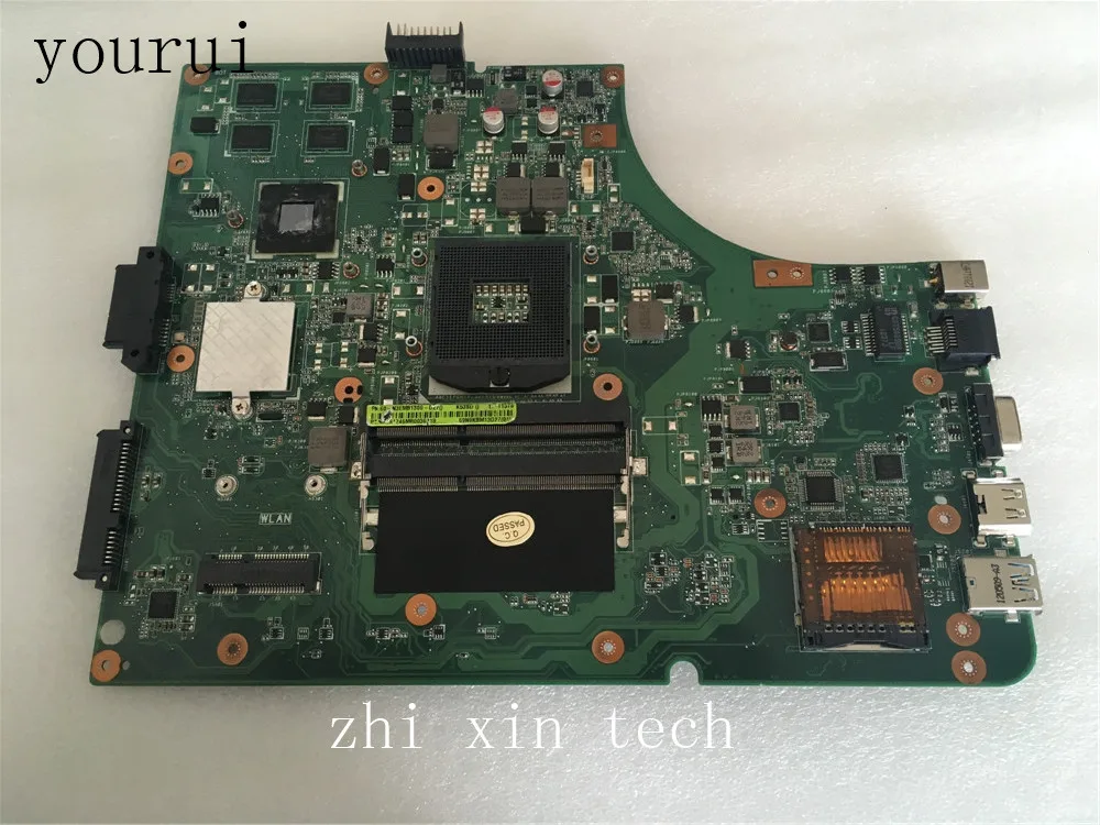 yourui for Asus K53SD K53E K53E K53S Laptop motherboard GT610M REV.5.1 HM65 Notebook Mainboard Full Test