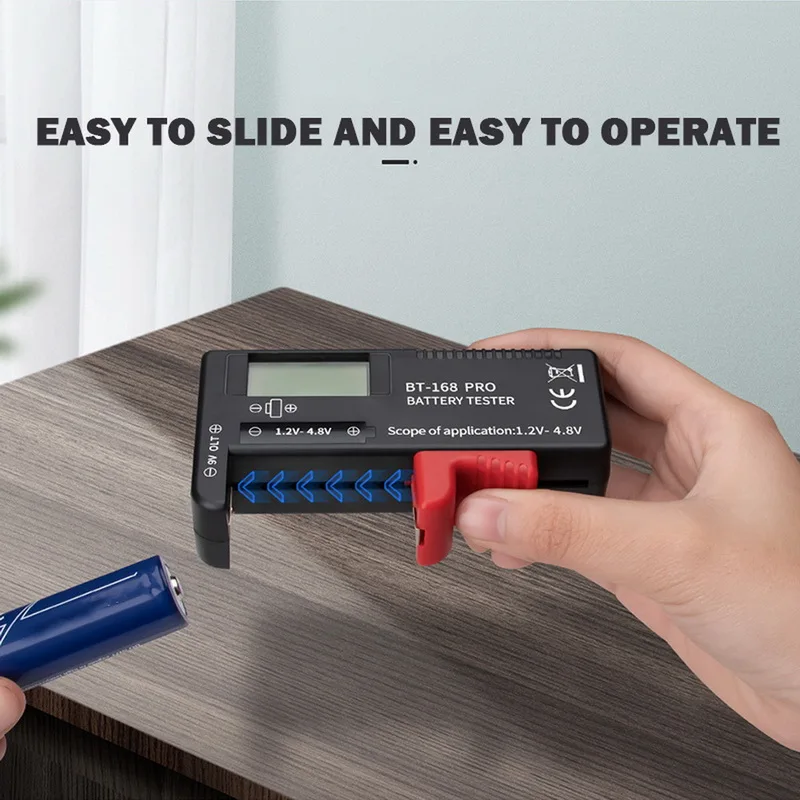 Probador de batería Digital BT-168 PRO, probador de capacidad de batería Digital, LCD, BT-168 PRO