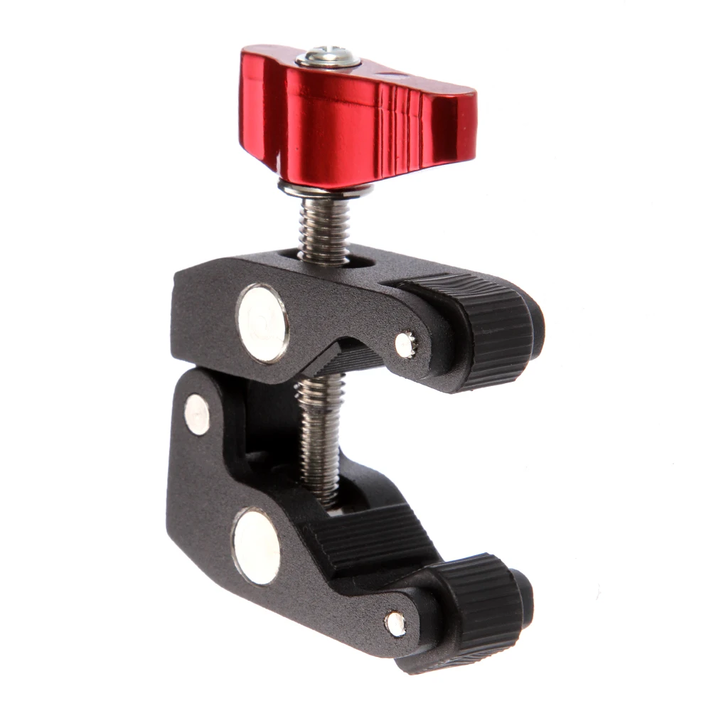 Articulated Arm Crab Claw Super Clamp Clip Holder for Studio Flash Light Camera Tripod Monopod