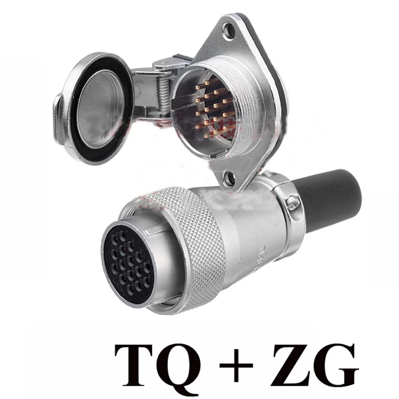 Original WEIPU WS28 TQ + Z ZM ZG 2 3 4 7 8 9 10 12 16 17 20 24 26 Pin Stecker Weiblich TQ Sleeve Kabel Stecker Männlichen Runde Buchse – Detail 11