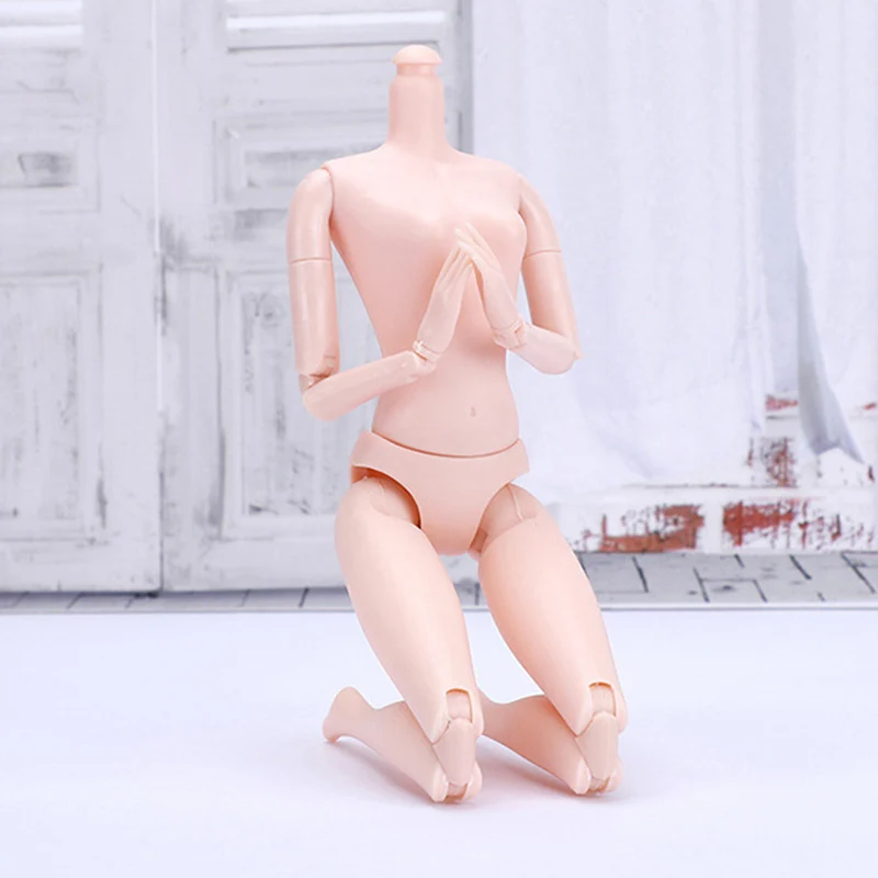 1/6 Naked Female Body Naked Doll Nude Doll Body 9/11/20 Joints Movable For 1/6 30cm Doll Accessories Kids DIY Dressing Up Toys