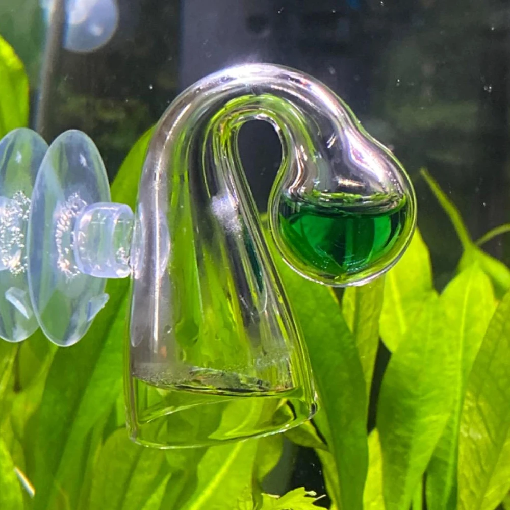 Steelco2ドロップガラス-水族館の魚のテスト用の波形化ガラスモニターco2キット