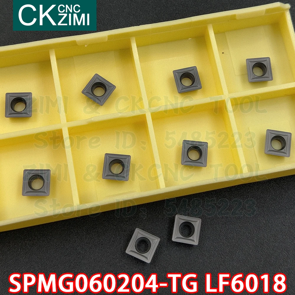 SPMG060204-TG LF6018 SPMG 060204 TG LF6018 كربيد إدراج فهرسة U الحفر تحول إدراج آلة خرط تعمل بالتحكم الرقمي بواسطة الحاسوب أدوات ل الفولاذ المقاوم للصدأ