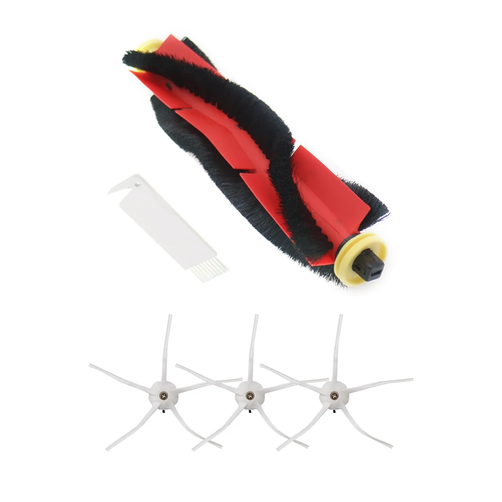 Kèm Bàn Chải Bên Hông Bộ Phù Hợp Với Roborock S5 S6 T6 E2 E35 T7 Hút Con Lăn Hộ Gia Đình Làm Sạch Thiết Bị Phần