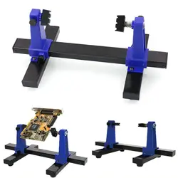 SN-390 PCB Adjustable Soldering Clamp Holder 360 Degree Rotation Fixture Holder Printed Circuit Board Jig For Soldering Repair