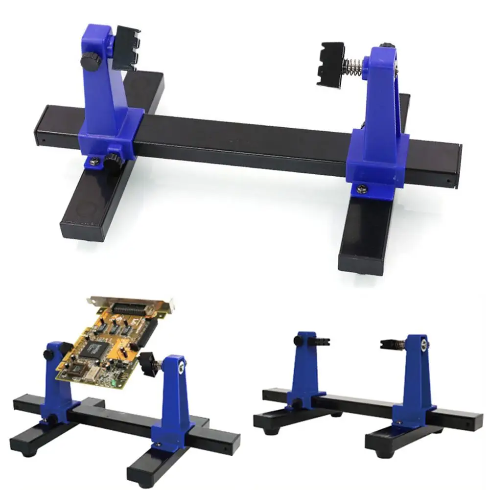 SN-390 PCB Adjustable Soldering Clamp Holder 360 Degree Rotation Fixture Holder Printed Circuit Board Jig For Soldering Repair