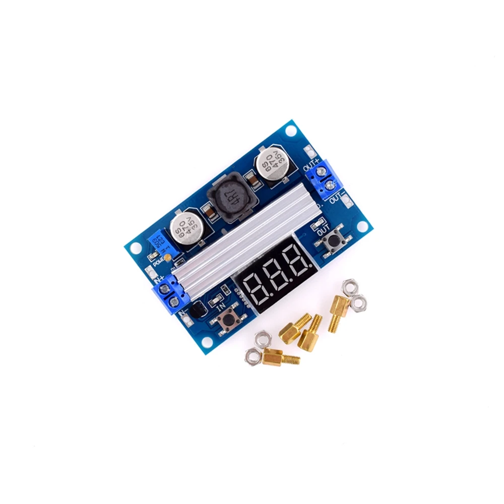 DC DC-DC 3~35V to 3.5~35V LTC1871 Booster Step Up Step-up Module Converter Regulated Power Supply+VoltMeter