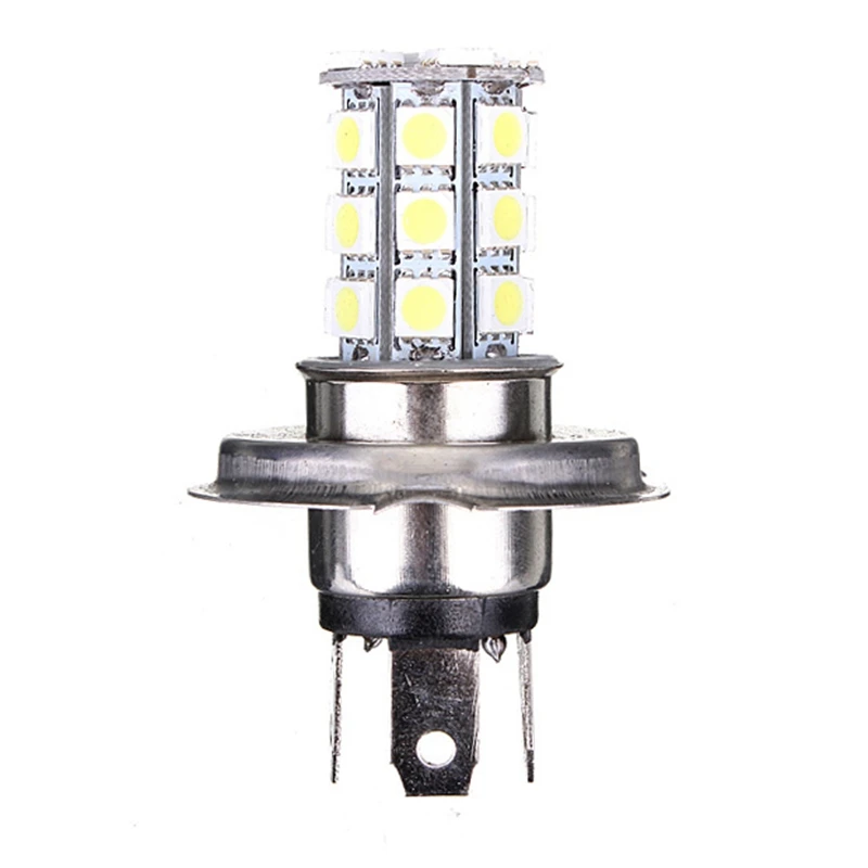 DC12V reflektor biały 9003 5050 27-SMD LED żarówki światło przeciwmgłowe i do jazdy dziennej wysokie/niskie światło głowy wsparcie Dropshipping